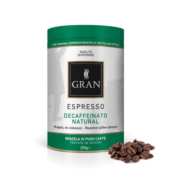 GRAN | Χωρίς καφεΐνη 250g σε κόκκους