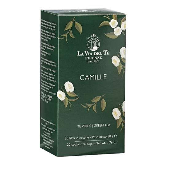 Camille tea bags | La Via del Te|20 Tea Bags.