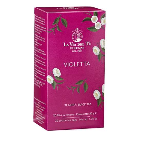 Violetta tea bags |La Via del Te | 20 Tea Bags 2,5g.