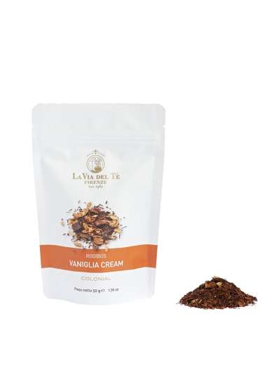 Rooibos Κρέμα Βανίλια τσάι χύμα| La Via del Te | 50g.