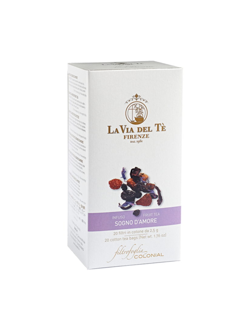 Όνειρο Αγάπης τσάι σε φακελάκια | La Via del Te | 20 Tea Bags 2,5g.