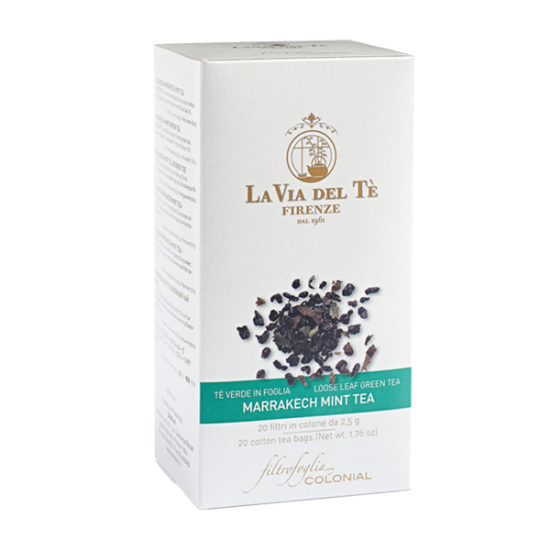 Μαροκινή Μέντα | La Via Del Te | 20 Tea Bags 2,5g. Μαροκινή Μέντα | La Via Del Te | 20 Tea Bags 2,5g.