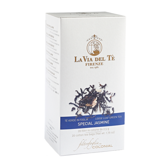 Special Jasmine tea bags | La Via del Te | 20 Tea Bags 2,5g.