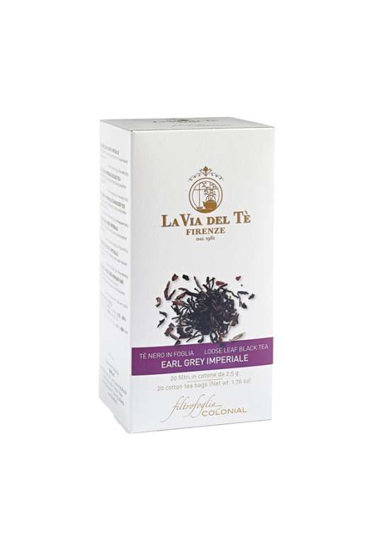 Earl Grey Imperial τσάι σε φακελάκια| La Via del Te | 20 Tea Bags 2,5g.