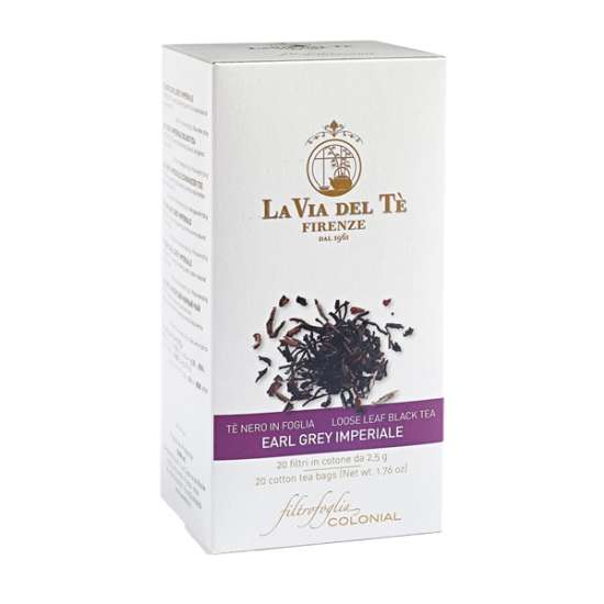 Earl Grey Imperial teabags| La Via del Te | 20 Tea Bags 2,5g.