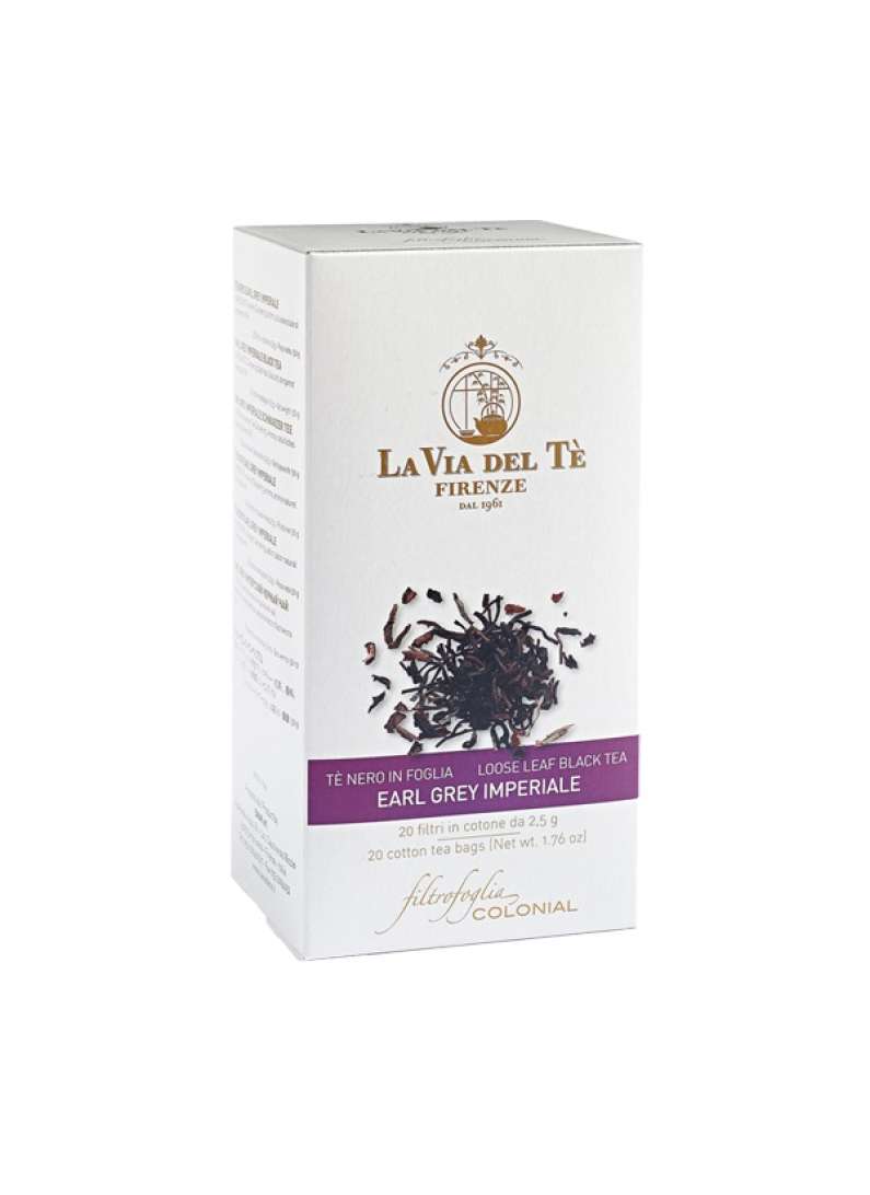 Earl Grey Imperial τσάι σε φακελάκια| La Via del Te | 20 Tea Bags 2,5g.
