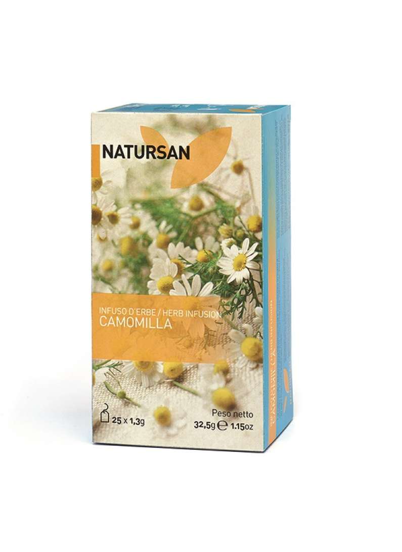 Χαμομήλι τσάι σε φακελάκια | Σειρά Natursan | 25 Tea Bags 1,3g.