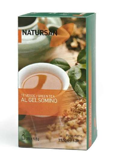 Jasmine Green Tea| Natursan Collection |25 Tea Bags 1,5 g.